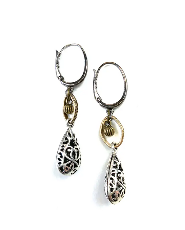 LOST & FOUND RM221 CASBAH ON LATCHBACK EARRING