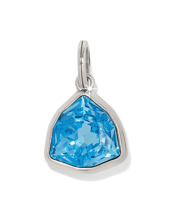 BRIGHTON JC750A ESTELLA AQUA MARINE AMULET CHARM