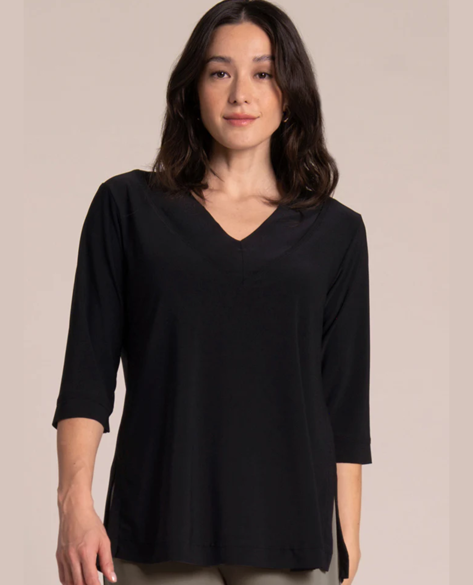 SYMPLI 22364-4 SPLICE V-NECK GO TO TOP – The Clothing Cove