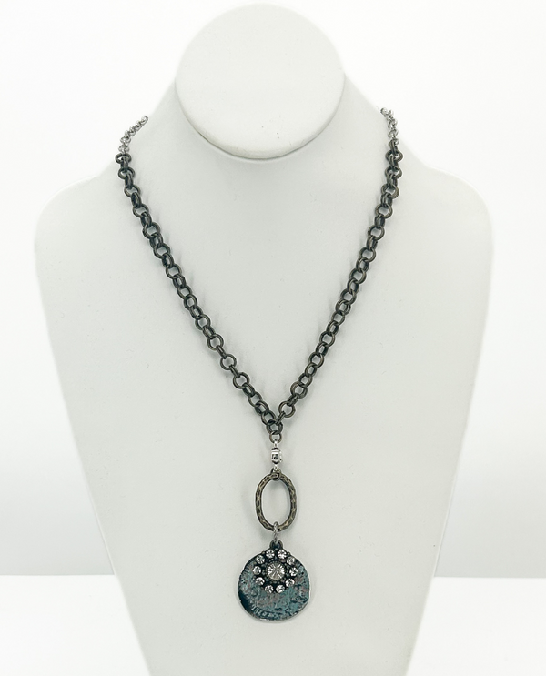 LOST & FOUND RM427 COIN BLING NECKLACE