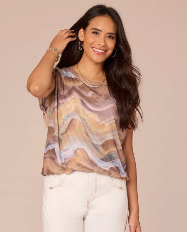 DEMOCRACY B76584H1E CARAMEL LATTE MULTI