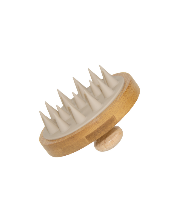 GHA-4566 BAMBOO SHAMPOO SCALP BRUSH
