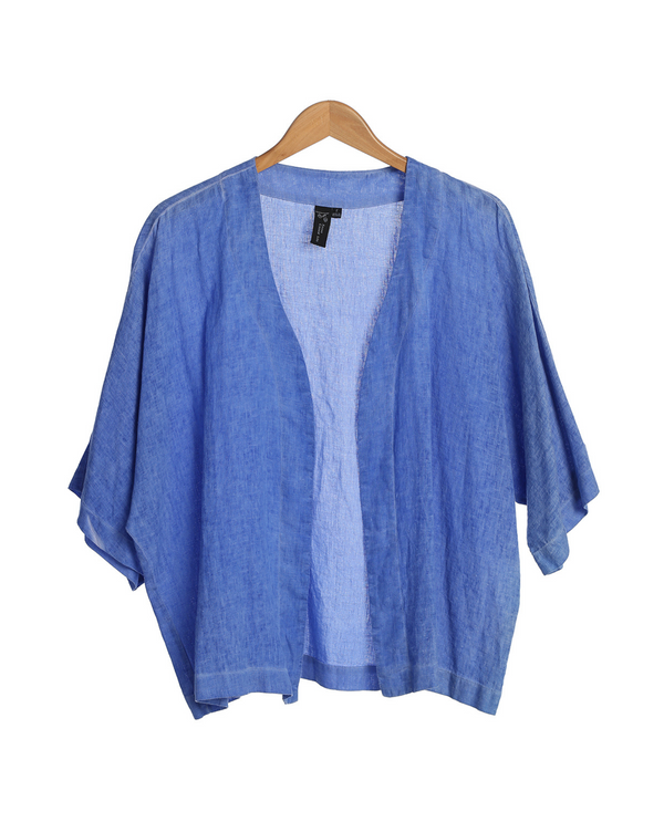 FOCUS LINEN CARDIGAN L-613