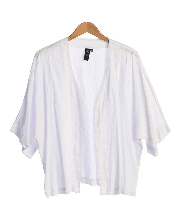 FOCUS LINEN CARDIGAN L-613