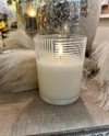 THE LIGHT GARDEN 478341 SIMPLY IVORY IMPRESSION CANDLE 4X5