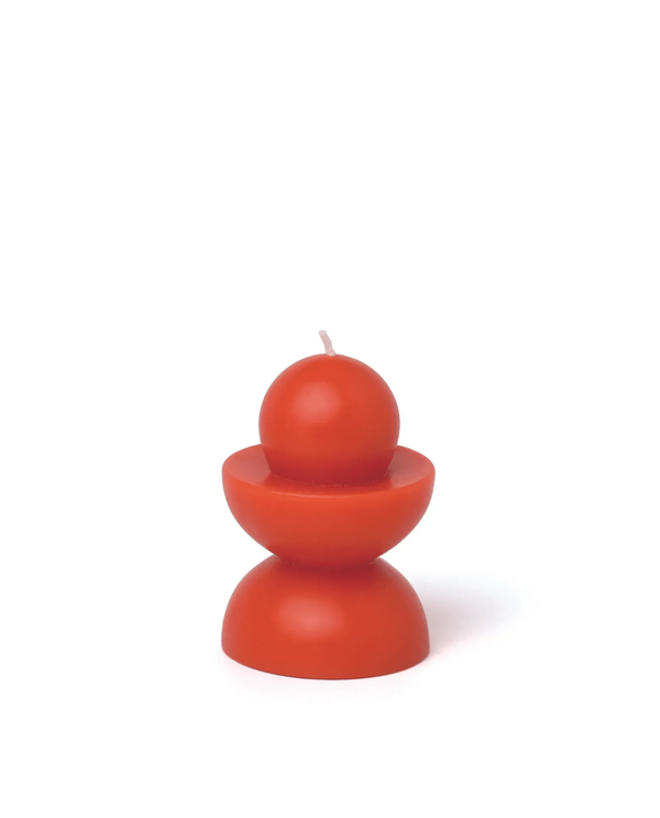 PADDYWAX RED/ORANGE TOTEM CANDLE