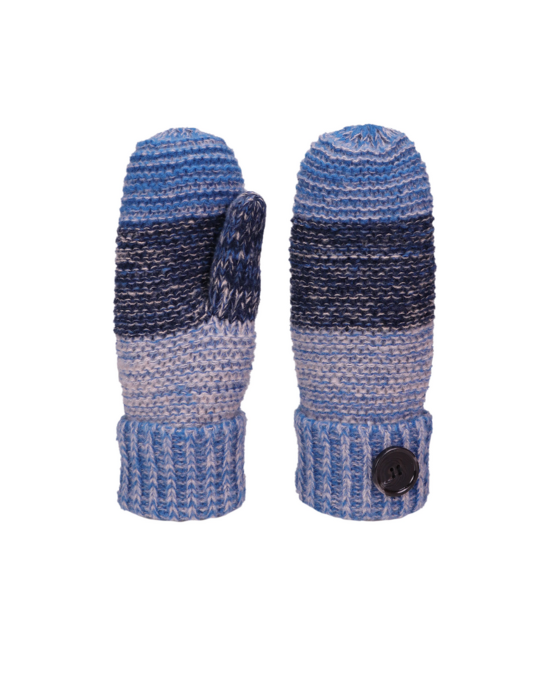 73419 Live Life Cozy Mittens blue