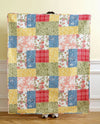 PEKING 21PHC1392 FARMHOUSE FLORAL THROW