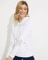 VECCELI MT1757 MESH HOODIE white