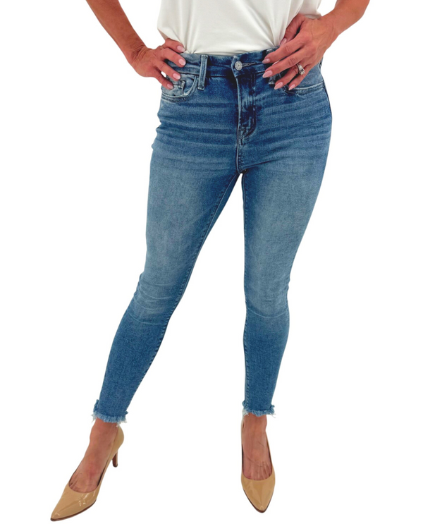 VERVET HAYLIE HIGH RISE SKINNY JEAN T6466