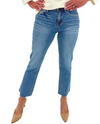 VERVET MELISSA MID-RISE STRETCH STRAIGHT JEAN T6683