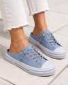 VERY G VGSP0300 AMAN BLING SLIP ON BLUE