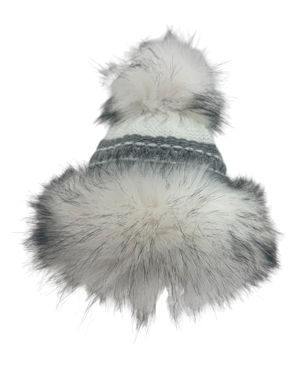 VILLAGE HOUSE 10007 KNIT HAT 2C ASH COSSAK