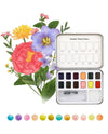 WATERCOLOR POCKET SET FLORAL