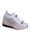 ATALINA SN9241 SPARKLE TENNIS SHOE WHITE