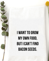 WILDWOOD LANDING TT-1006 BACON SEEDS TEA TOWEL