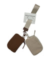 WK1317 DUAL COLOR WRISTLETS BROWN/TAN