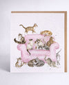 WRENDALE ARTSY MINI SINGLE CARDS CATTITUDE