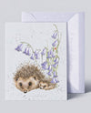 WRENDALE ARTSY MINI SINGLE CARDS LOVE AND HEDGEHUGS