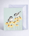 WRENDALE ARTSY MINI SINGLE CARDS MY SWEET CHICKADEES