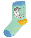 WRENDALE CHILDRENS BAMBOO SOCK cat ladybird