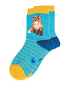 WRENDALE CHILDREN'S BAMBOO SOCKS fox born to be wild sockc001