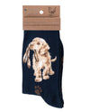 WRENDALE WOMEN'S BAMBOO SOCKS dog hopeful sock020