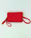 WRISTLET & CROSSBODY BAG 7050 RED