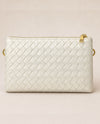 WRISTLET & CROSSBODY BAG 7050 pearl