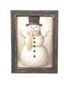 WXF63658 SMALL TOP HAT SNOWMAN FRAME SMALL