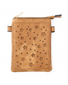 HG174 STARS CUT CROSSBODY BAGS TAN
