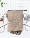 HG388 BEE CUT CROSSBODY BAG TAUPE
