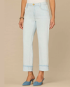 DEMOCRACY B2941KLYS HIGH RISE BOYFRIEND PANT LIGHT WASH