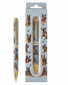 E&S PETS 736-75A GERMAN SHEPHERD LT BLUE BALLPOINT PEN