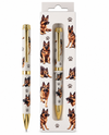 E&S PETS 736-75R GERMAN SHEPHERD GREY BALLPOINT PEN