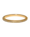 BRIGHTON JF0354 MERIDIAN ORBIT GOLD HINGE BANGLE