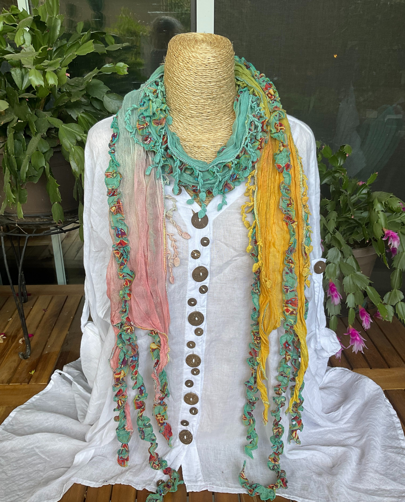 0676 PINK AQUA YELLOW