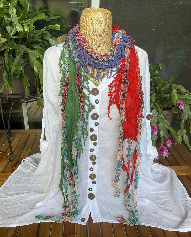 0667 OLIVE PURPLE RED