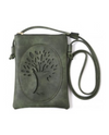 HG176 TREE OF LIFE CROSSBODY BAG GREEN