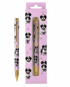 E&S PETS 736-87B BLACK & WHITE SHIH TZU BALLPOINT PEN
