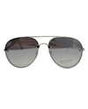 6312 AVIATOR MIRROR SUNGLASS, GREY/SILVER