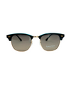 5587 BROWLINE SUNGLASSES, TEAL