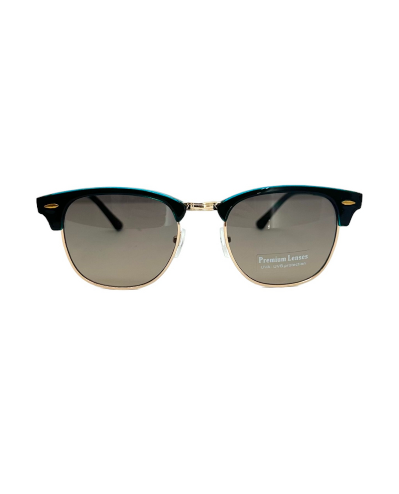 5587 BROWLINE SUNGLASSES, TEAL