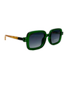 5703 SQ SUNGLASS, GREEN