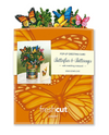 FRESHCUT PAPER 7407 MINI BUTTERFLIES AND BUTTERCUPS