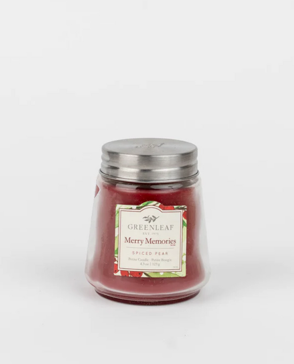 GREENLEAF GLG910486 MERRY MEMORIES PETITE CANDLE