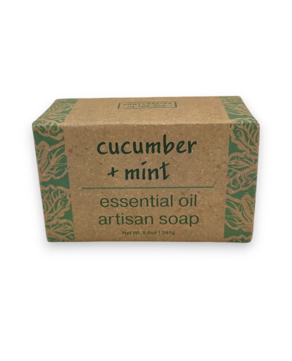 8.6 OZ. WRAP SOAP, CUCUMBER & MINT