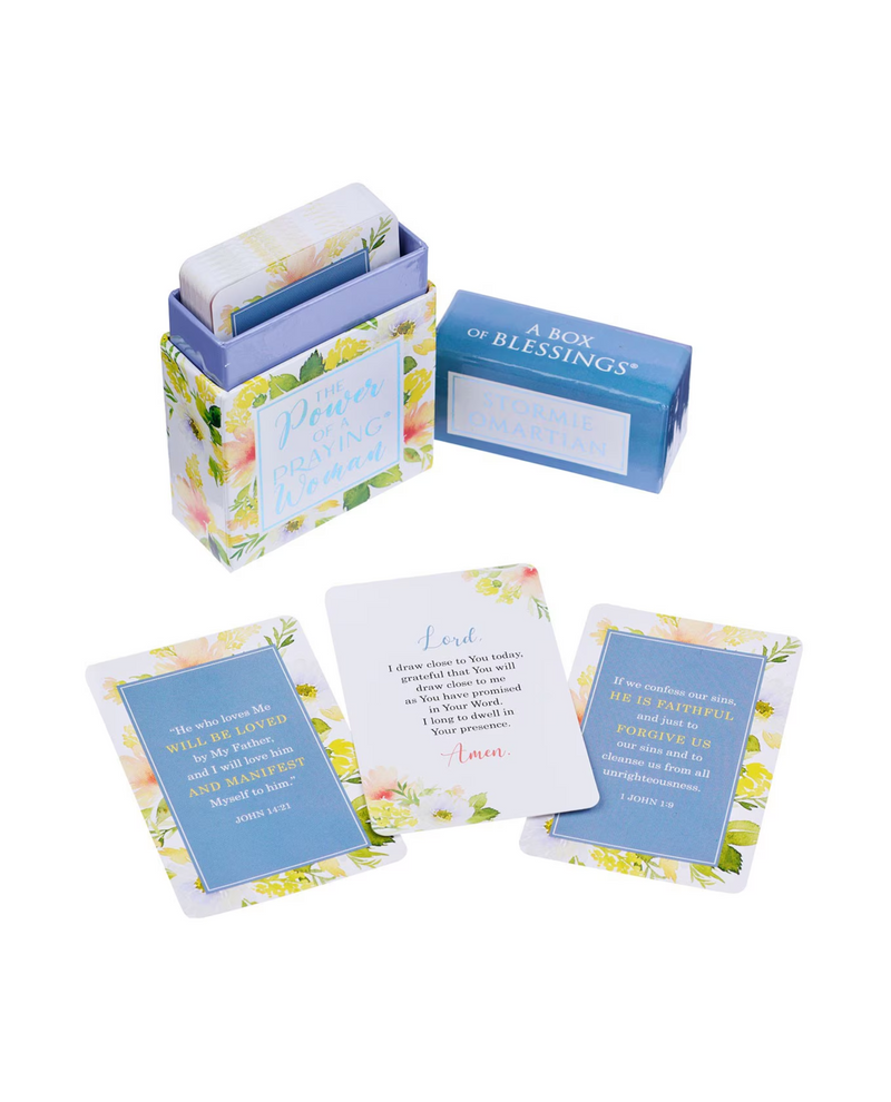 BX135 BOX OF BLESSINGS POWER OF PRAYING WOMAN