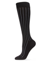 ME MOI UOY07114 HIGHWAY STRIPE COTTON COMPRESSION SOCKS