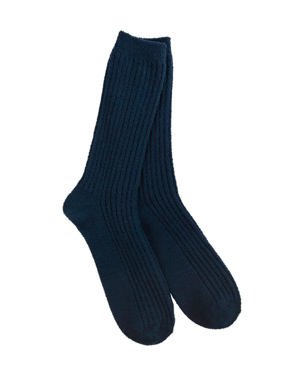 WORLDS SOFTEST SOCK 190205 MENS 1902 EXPRESS CREW SOCK, INDIGO